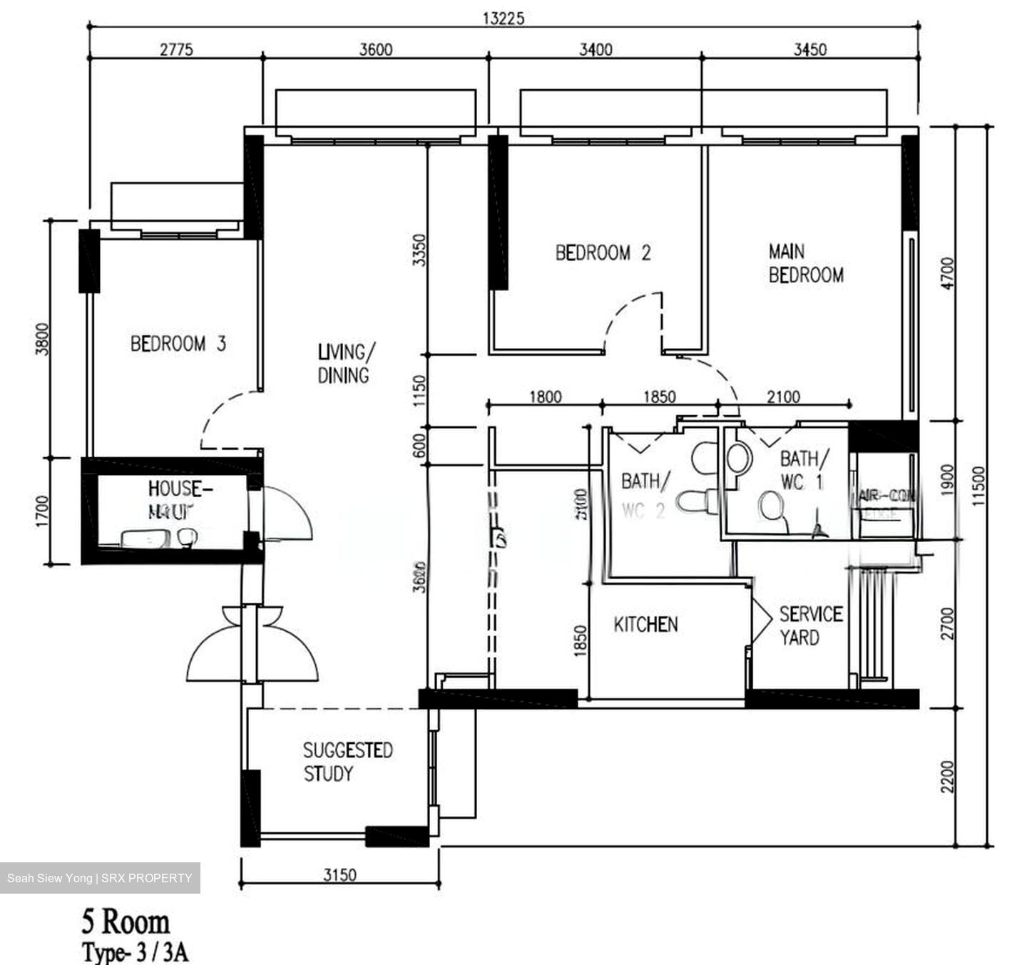 Blk 420B Waterfront II @ Northshore (Punggol), HDB 5 Rooms #592636361
